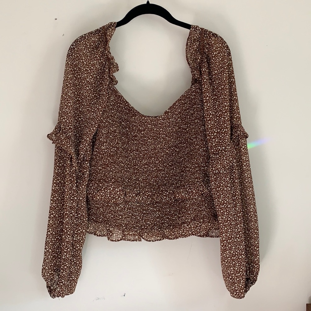 ASTR the Label Smocked Top - Picture 2 of 4